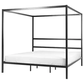 lozko-metalowe-z-baldachimem-180-x-200-cm-czarne-lestards-lumarko
