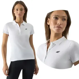 koszulka-damska-4f-polo-t-shirt-polowka-bawelniana-oddychajaca-ss24f132
