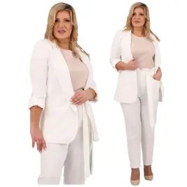 elegancki-komplet-damski-marynarka-i-spodnie-wiazane-polski-producent