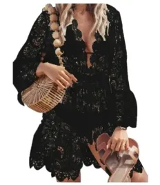 pareo-narzutka-letnia-plazowa-boho-koronka-czarna-sukienka-na-lato