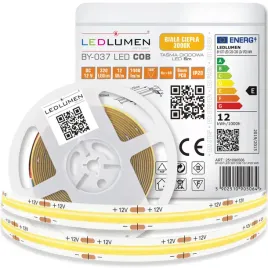 tasma-led-cob-12v-5m-neon-mocna-320-diod-m-1440lm-m-linia-pasek-8mm-3000k
