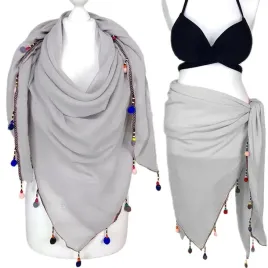 pareo-chusta-plazowa-fredzle-narzutka-boho-kolory