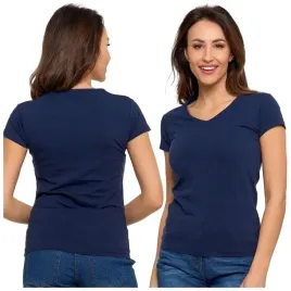 t-shirt-damski-bawelniany-krotki-rekaw-koszulka-dekolt-v-moraj-r-l-basic