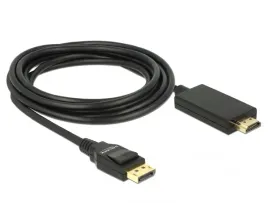 delock-85318-adapter-kablowy-3-m-displayport-hdmi-czarny
