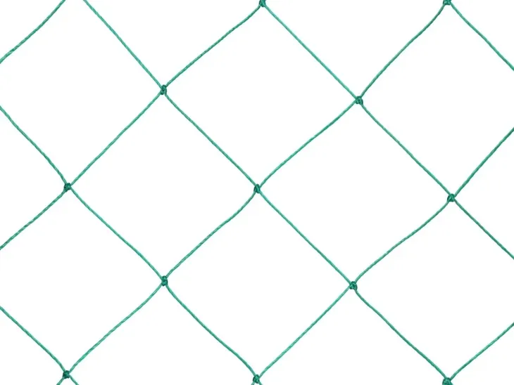 ZIELONA SIATKA WOLIEROWA 100x100mm SIATKA OCHRONNA PLECIONA NA JASTRZĘBIE