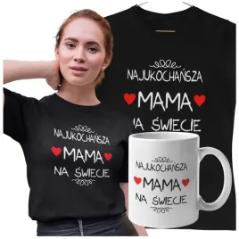 koszulka-dla-mamy-zestaw-z-kubkiem-niespodzianka-dzien-matki-najukochansza