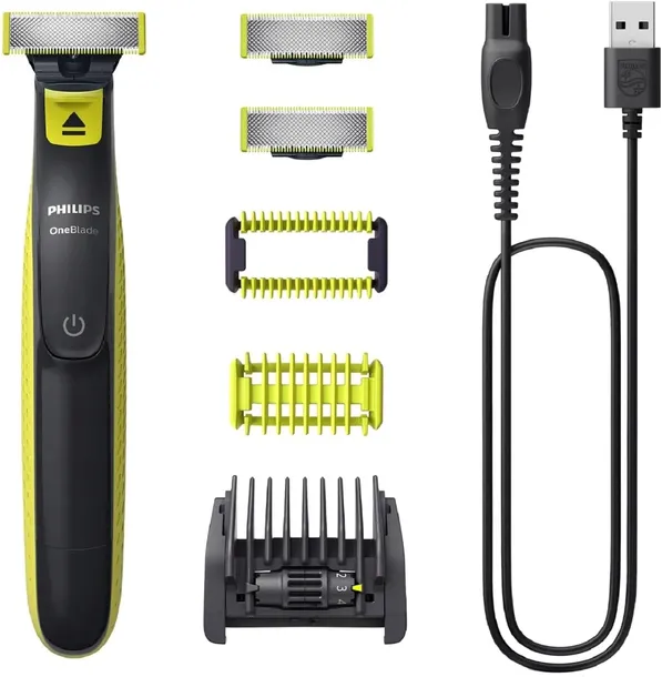 Golarka Maszynka do golenia Philips OneBlade Trymer 3 ostrza 2 twarz 1ciało
