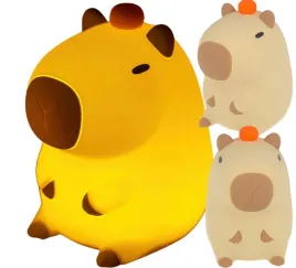 lampka-nocna-dla-dzieci-capybara-led-lampa-kapibara-dotykowa-bezprzewodowa