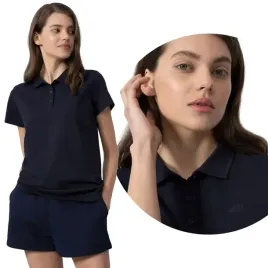 koszulka-damska-4f-polo-t-shirt-polowka-bawelniana-oddychajaca-ss24f132