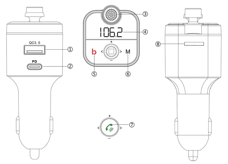 transmiter-fm-bluetooth-5-0-ladowarka-qc-4-0-pd20w-model-c72-marka-mbg-line