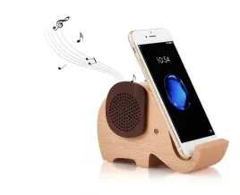 glosnik-bluetooth-4-0-drewniany-slonik-stojak