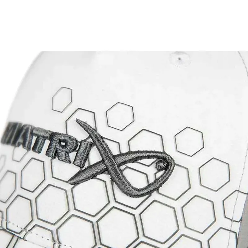 czapka-matrix-hex-print-baseball-cap-white