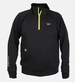 bluza-matrix-minimal-black-marl-1-4-zip-sweater-xxl