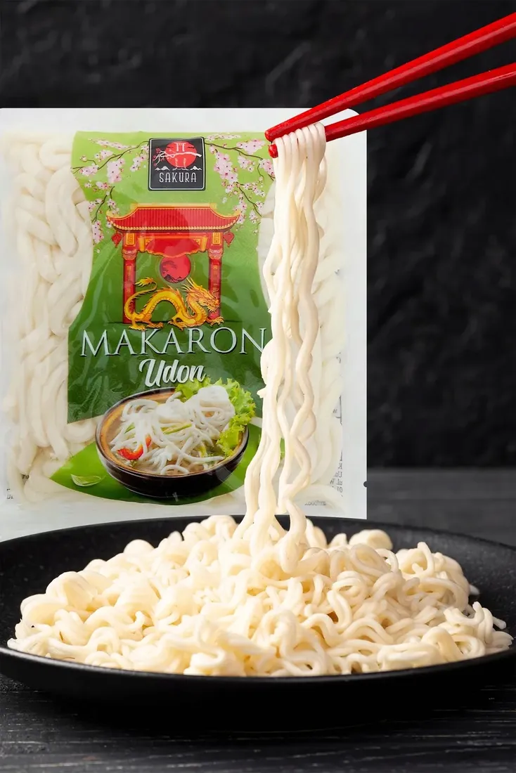 Makaron AZJATYCKI świeży UDON Sakura 200g vege – 217343629 - ERLI.pl