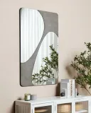 lustro-scienne-110-cm-szary-ormes-lumarko-stan-nowy