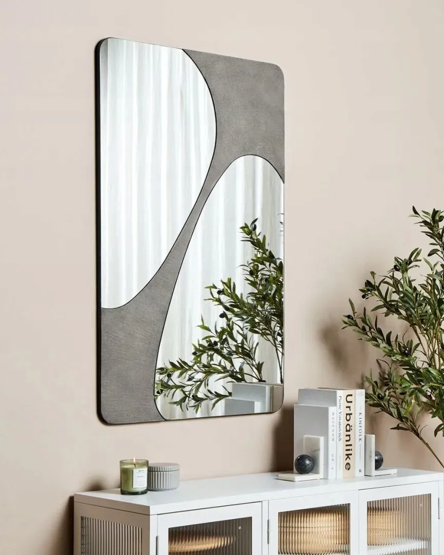 lustro-scienne-110-cm-szary-ormes-lumarko-stan-nowy