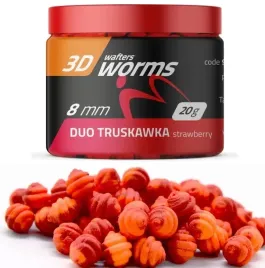 matchpro-3d-worms-wafters-duo-strawberry-8mm-20g