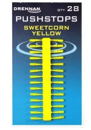 stopery-drennan-pushstop-sweetcorn-yellow-28-szt