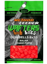 przyneta-lorpio-hook-baits-wafters-dumbells-8x10mm-malina-czarny-pieprz-15g