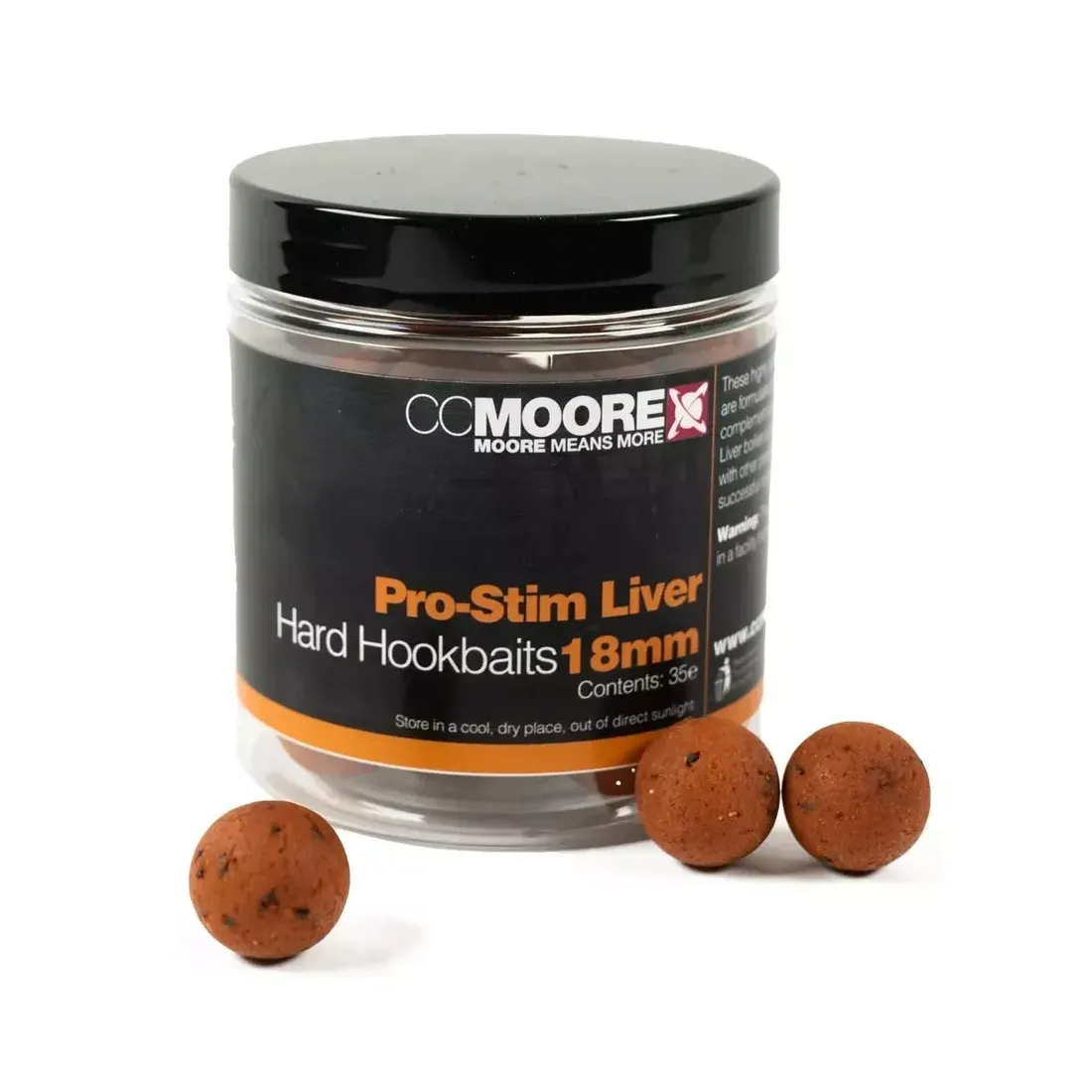 kulki-cc-moore-pro-stim-liver-hard-hookbaits-18mm