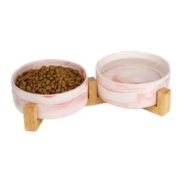 miska-dla-psa-kota-podwojna-ceramiczna-2-x-400ml