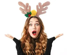 opaska-swiateczna-renifer-zlota-dzwoneczek-boze-narodzenie