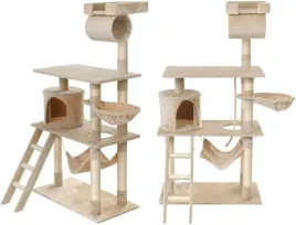 drapak-dla-kota-wieza-legowisko-domek-z-hamakiem