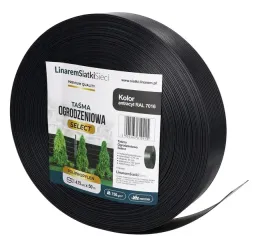 tasma-ogrodzeniowa-475mm-x-50m-polipropylen-select-do-paneli-3d-antracyt