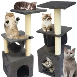 drapak-dla-kota-wieza-legowisko-do-lezenia-domek-budka-4-poziomy-tuba