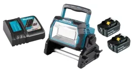 makita-aku-halogen-lampa-budowlana-lxt-18v-ip65-2x5ah-bl1850-dc18rc-dml809z