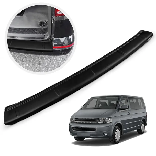 Nakładka listwa ochronna na tylny zderzak do VW VOLKSWAGEN T5 2003-2015