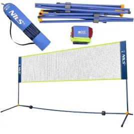 nils-zestaw-siatka-stelaz-do-gry-rekreacyjnej-w-badmintona-305-cm