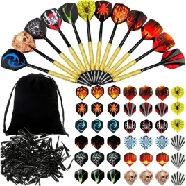 rzutki-dart-zestaw-12-rzutek-lotek-do-darta-lotki-100-grotow-42-piorka