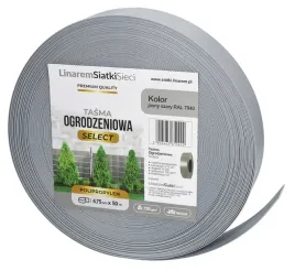 tasma-ogrodzeniowa-475mm-x-50m-polipropylen-select-do-paneli-3d-szara