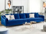 sofa-welurowa-niebieska-aure-lumarko-material-obicia-tkanina