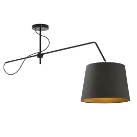 lampa-wiszaca-przegubowa-sufitowa-abazur-led-e27-regulowana-czarna-modern