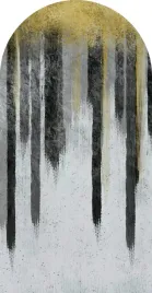 tapeta-luk-fototapeta-scienna-dekoracja-abstrakcja-czarne-zolte-smugi