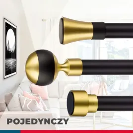 karnisz-czarny-zloty-420-pojedynczy-420-m-19-mm