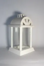 bialy-znicz-tradycja-31cm-szklo-premium