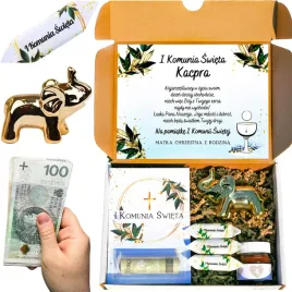 pamiatka-komuni-swietej-pudelko-na-pieniadze-personalizacja-zloty-slonik