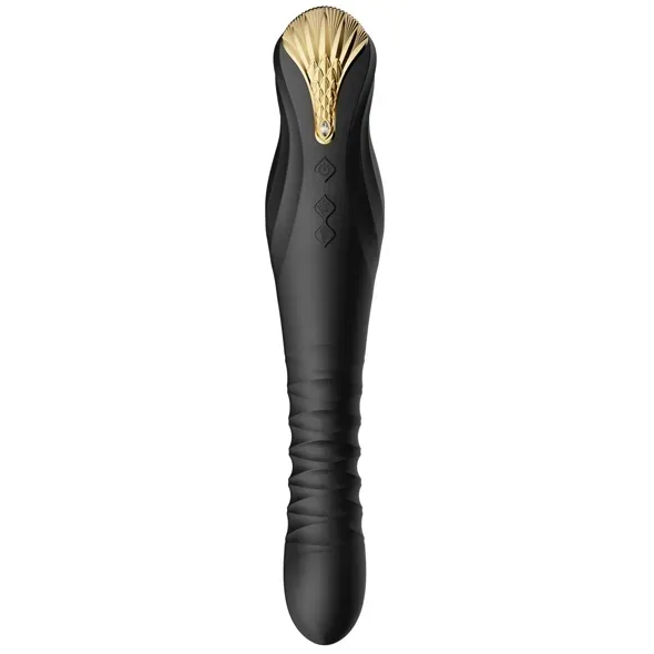 zalo-king-vibrating-thruster-obsidian-black