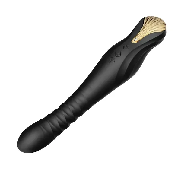 zalo-king-vibrating-thruster-obsidian-black