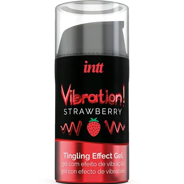 zel-vibration-strawberry-15-ml-waga-z-opakowaniem-0-15-kg-marka-intt
