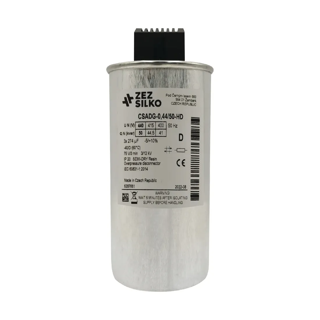 kondensator-zez-silko-csadg-hd-50kvar-440v-nowy