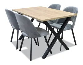 stol-loft-125x80-4-krzesla-maja-dab