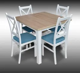 stol-90x90-2x40-4-krzesla-krzyz-mix-rozne-kolory