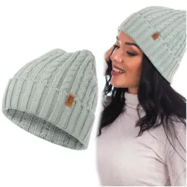 czapka-damska-zimowa-wywijana-heyo-ciepla-beanie-warkocz