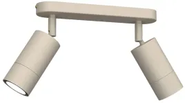 lampa-sufitowa-spot-link-bezowy-2xgu10-ruchome-klosze-tuby-bezowa