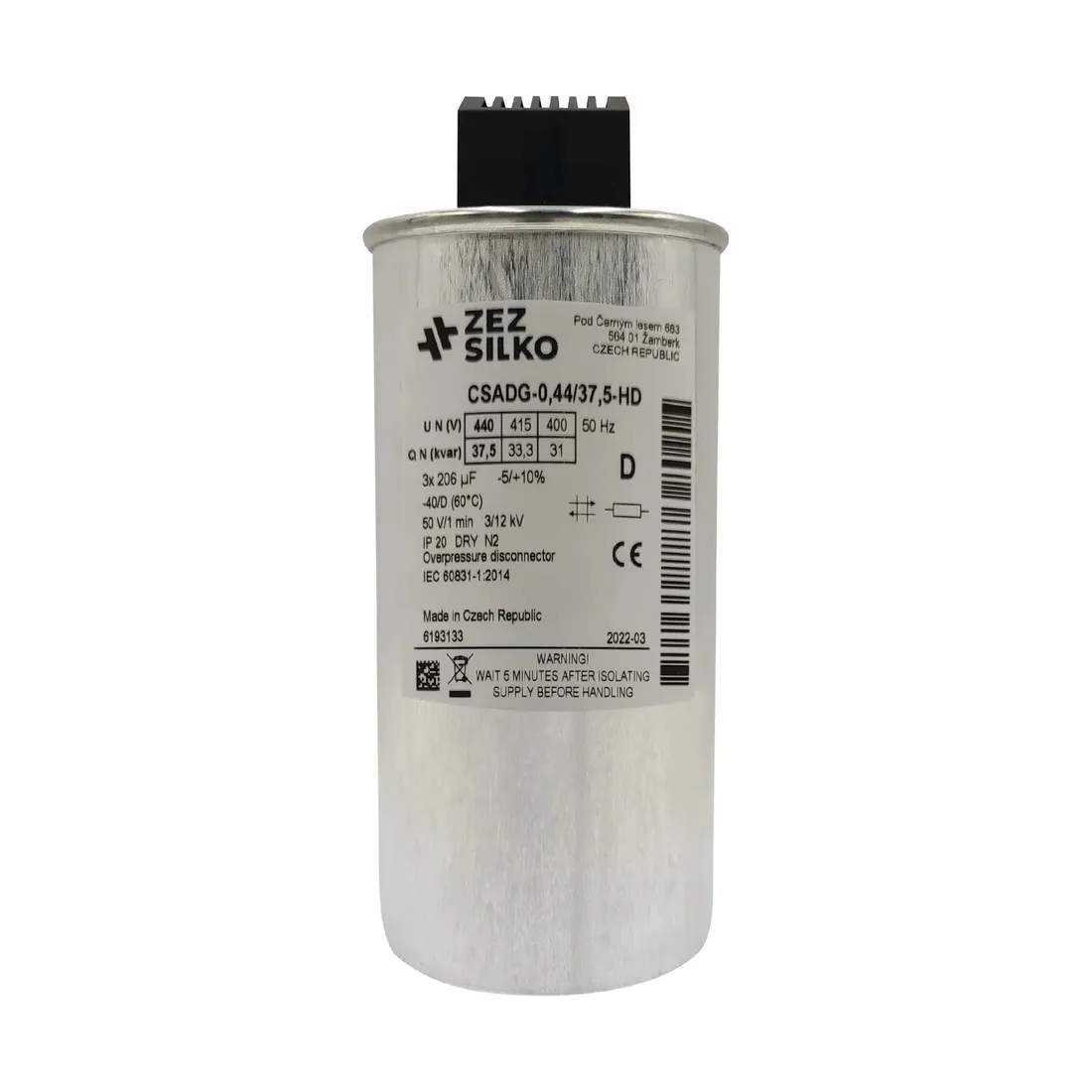kondensator-zez-silko-csadg-hd-375kvar-440v-nowy