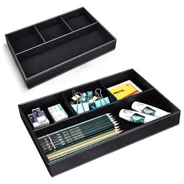 skorzany-organizer-na-biurko-przybornik-biurowy-do-szuflad-taca-biurowa